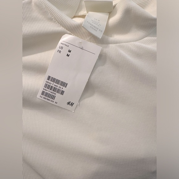 H&M Mock Turtleneck Bodysuit - M BNWT - Picture 5 of 5